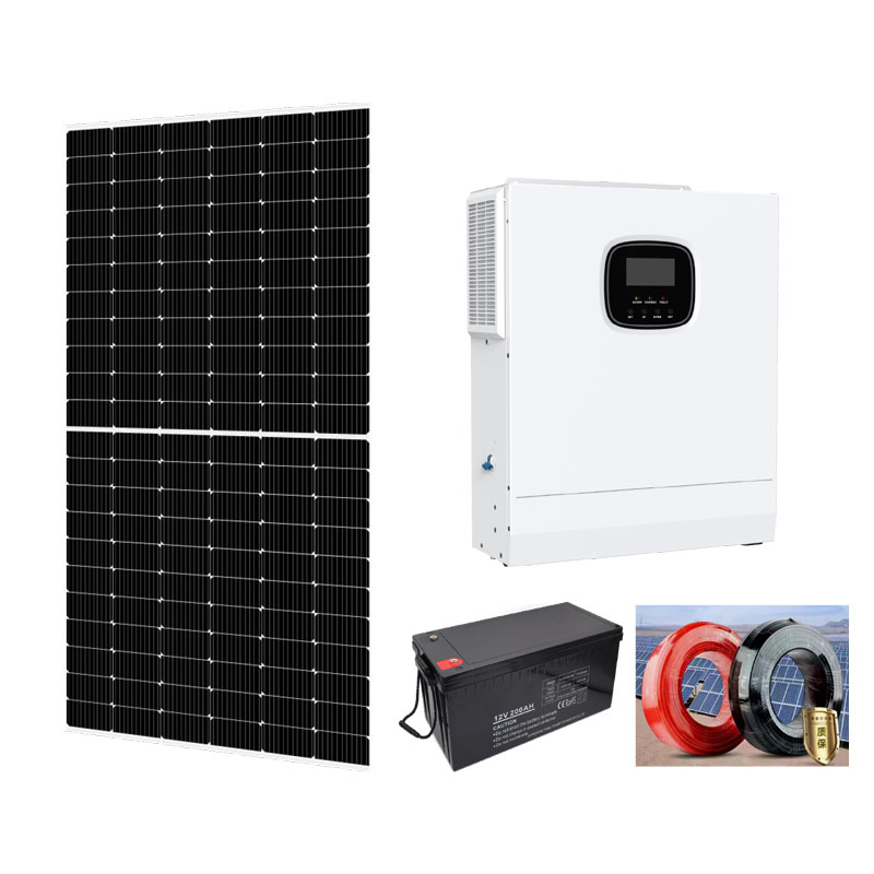 Système d'énergie solaire Hybird 5KW